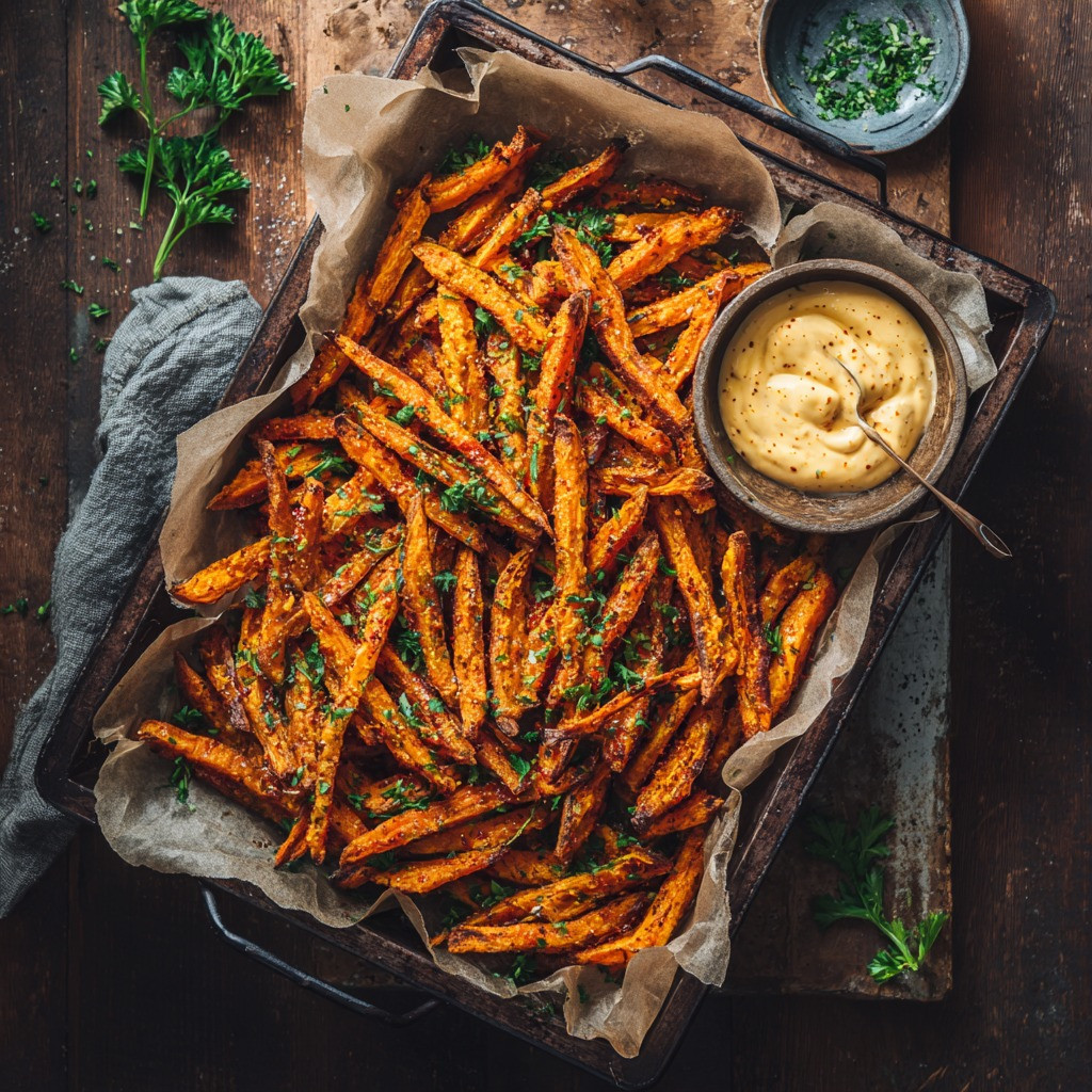 Smoky Spiced Sweet Potato Fries Delight