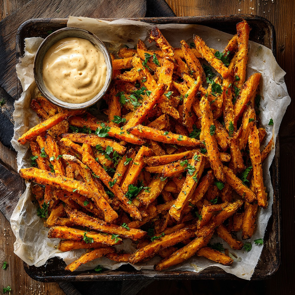Smoky Spiced Sweet Potato Fries Delight