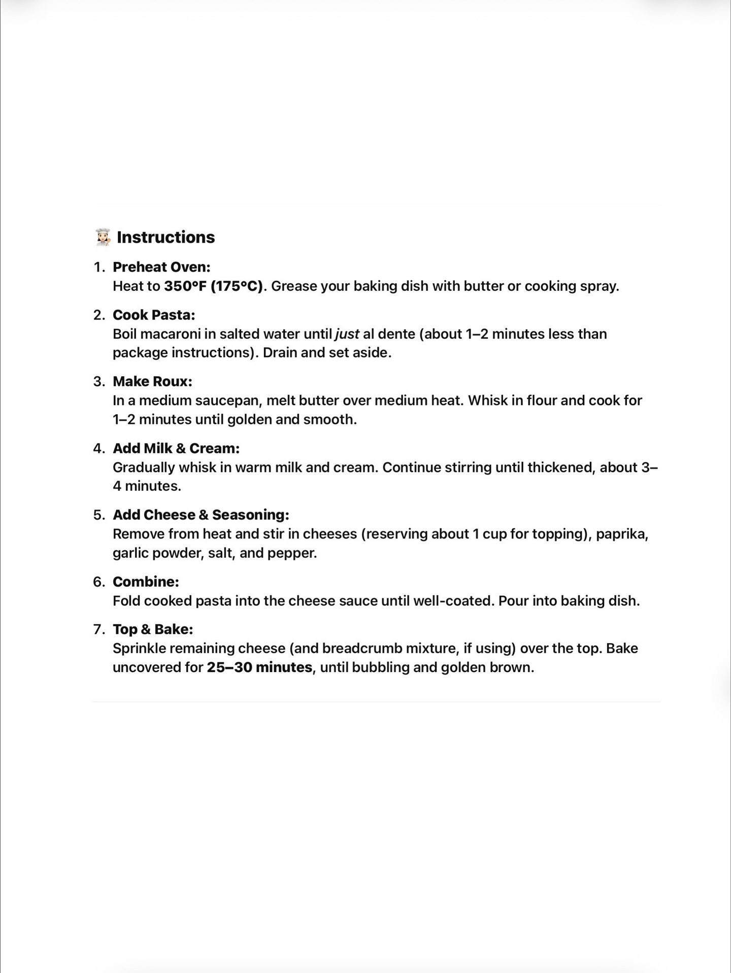 Southern Comfort: Golden Baked Macaroni and Cheese Feast