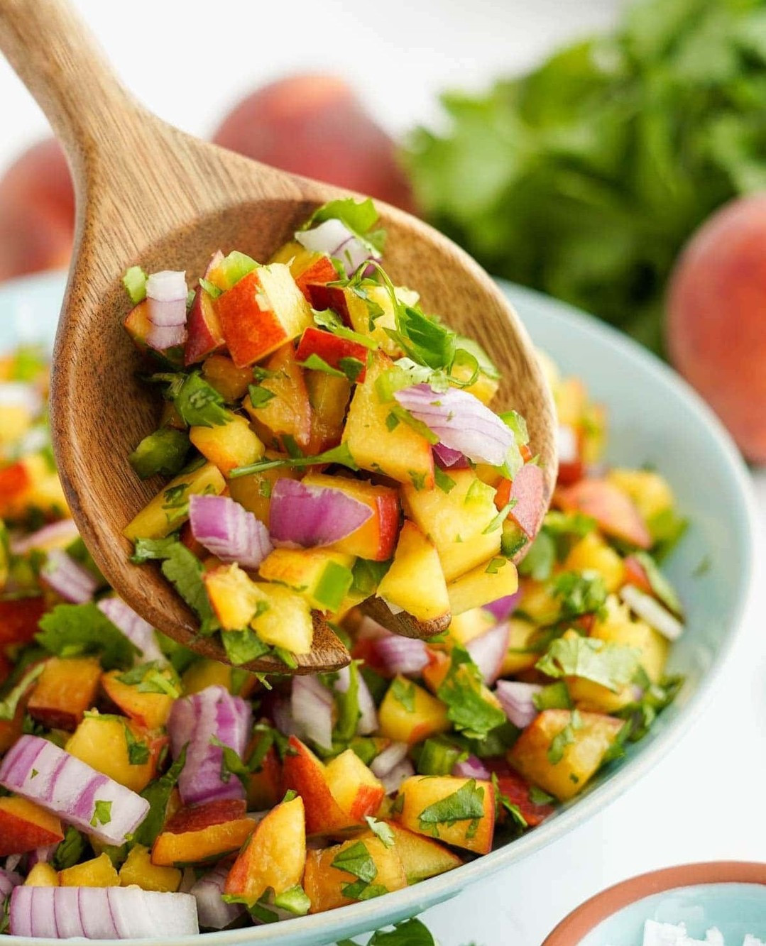 Summer's Sweet and Spicy Peach Salsa Delight