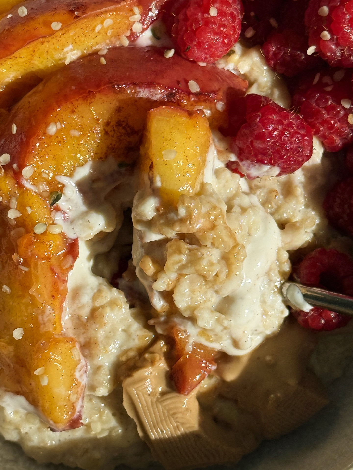 Sun-Kissed Peach Porridge Delight