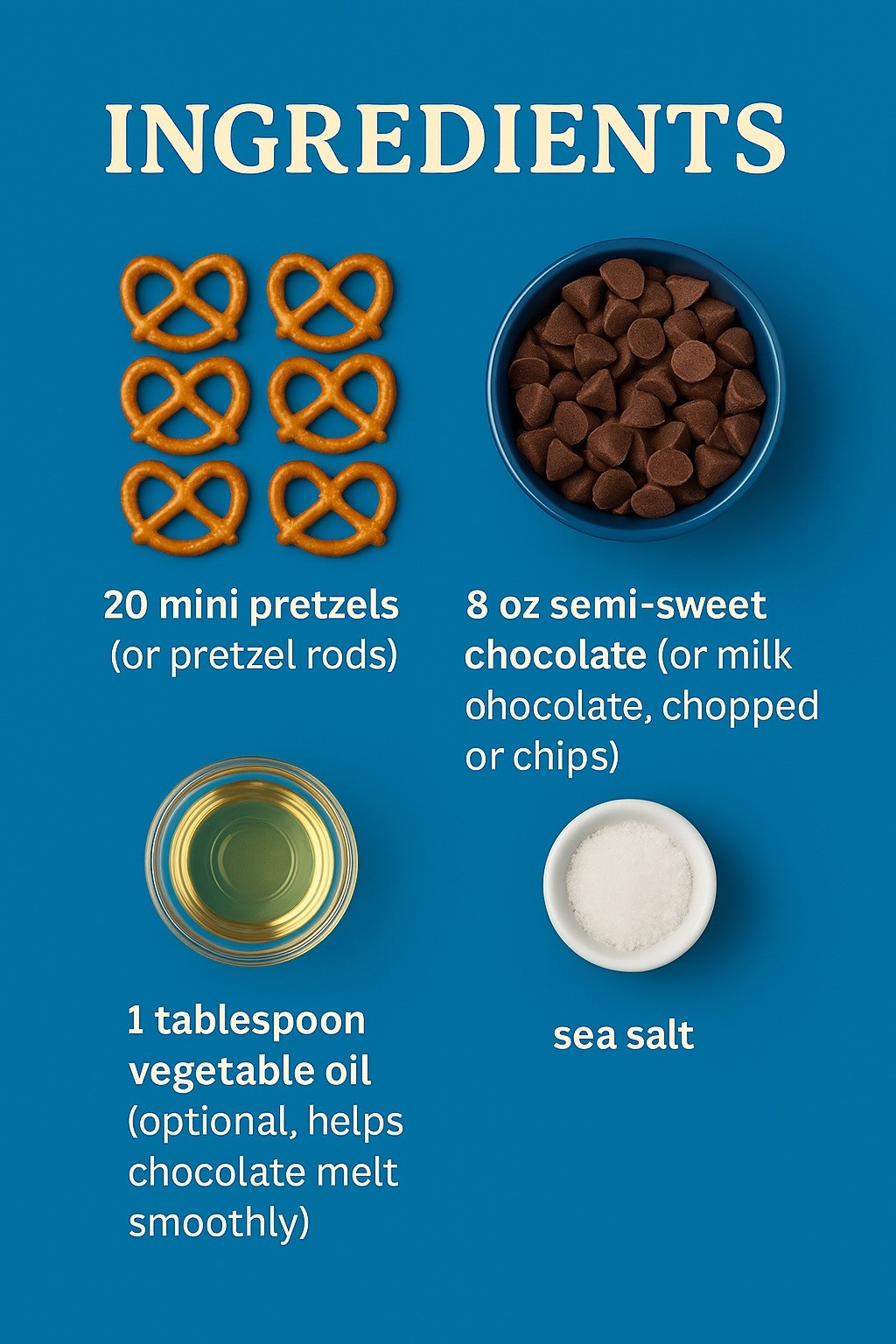 Sweet and Salty Chocolate Crunch Pretzels