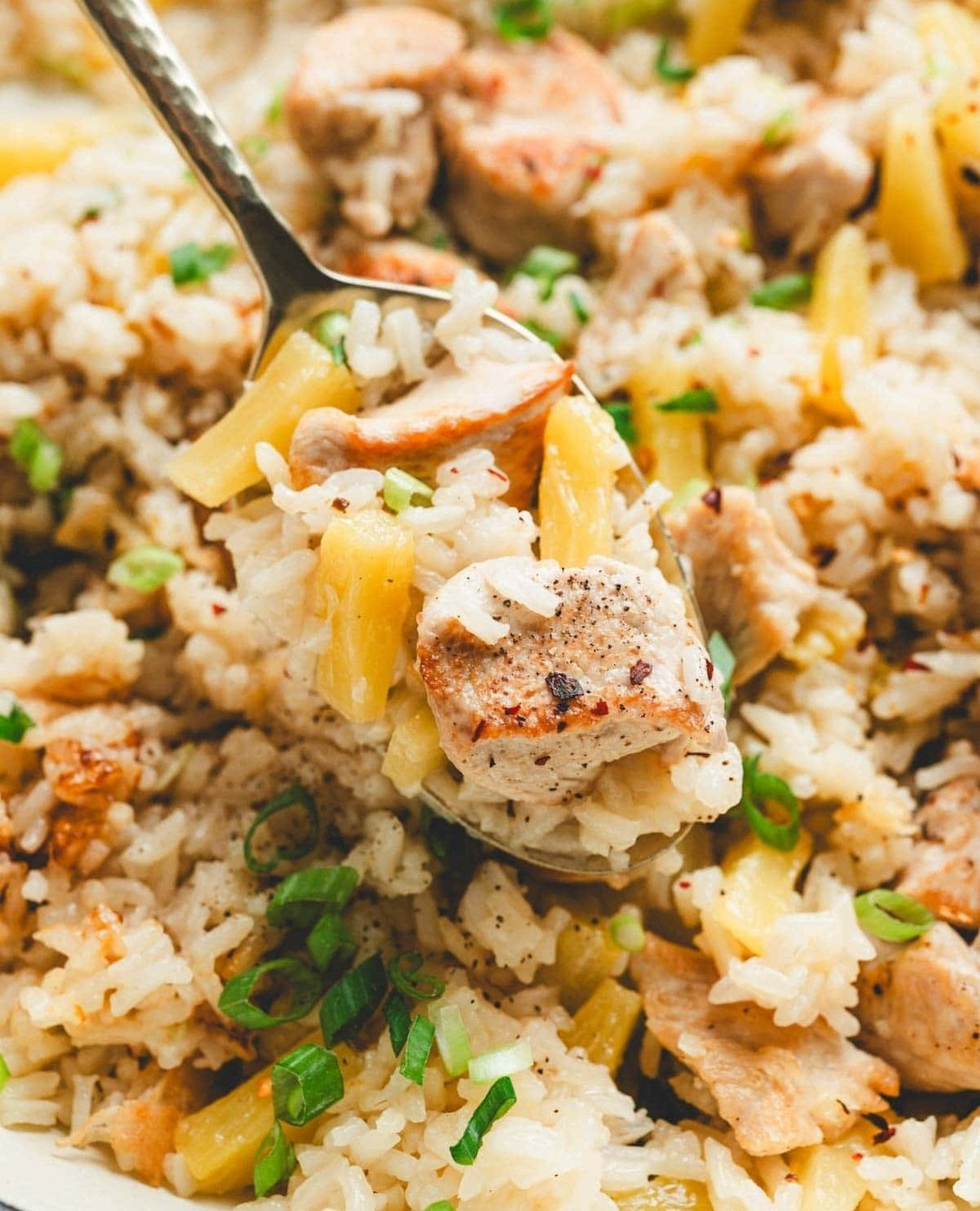 Tropical Pineapple Chicken and Rice Delight