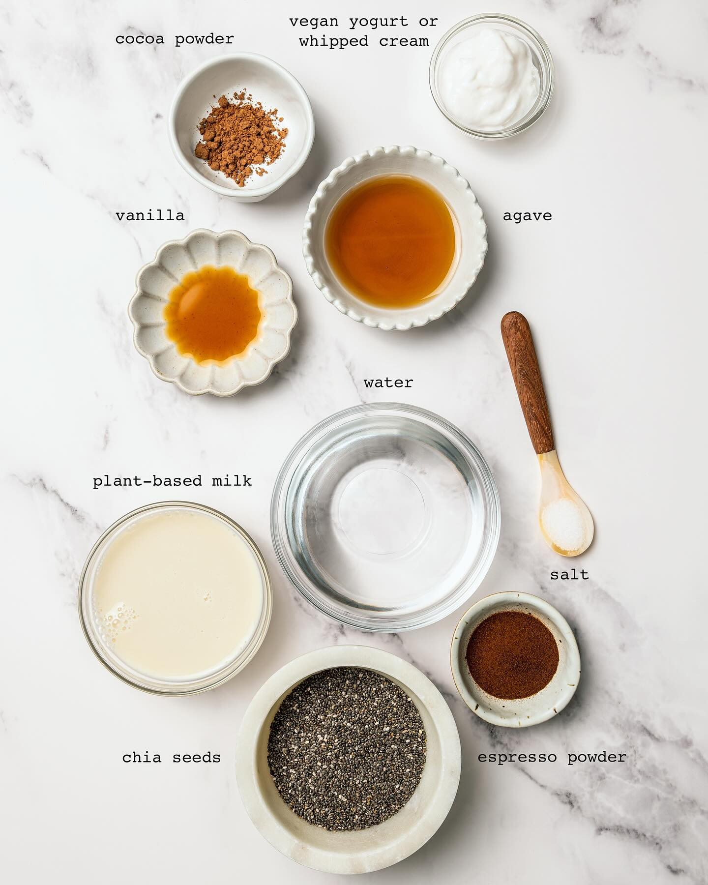 Velvety Espresso Tiramisu Chia Delight