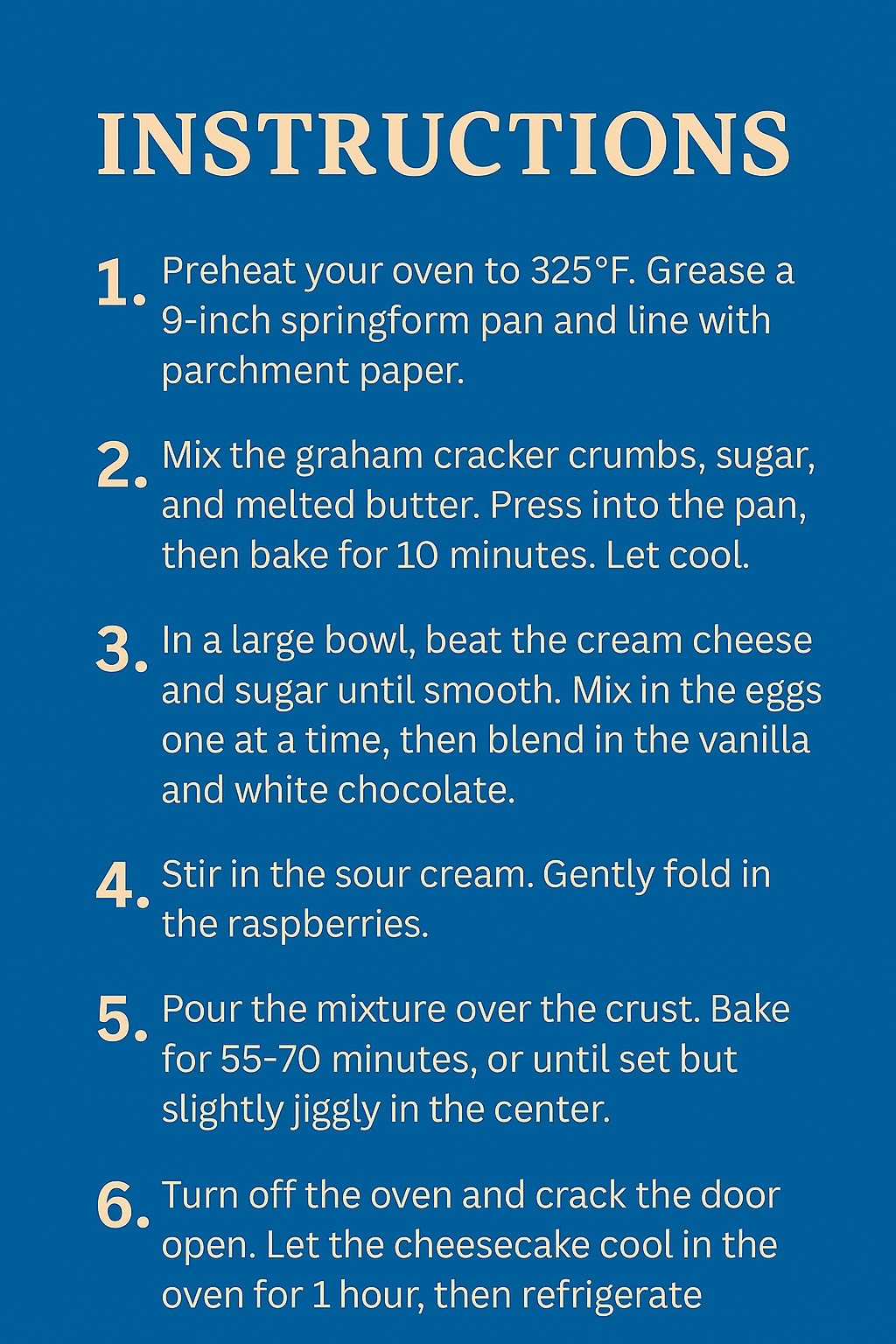 Velvety White Chocolate Raspberry Bliss