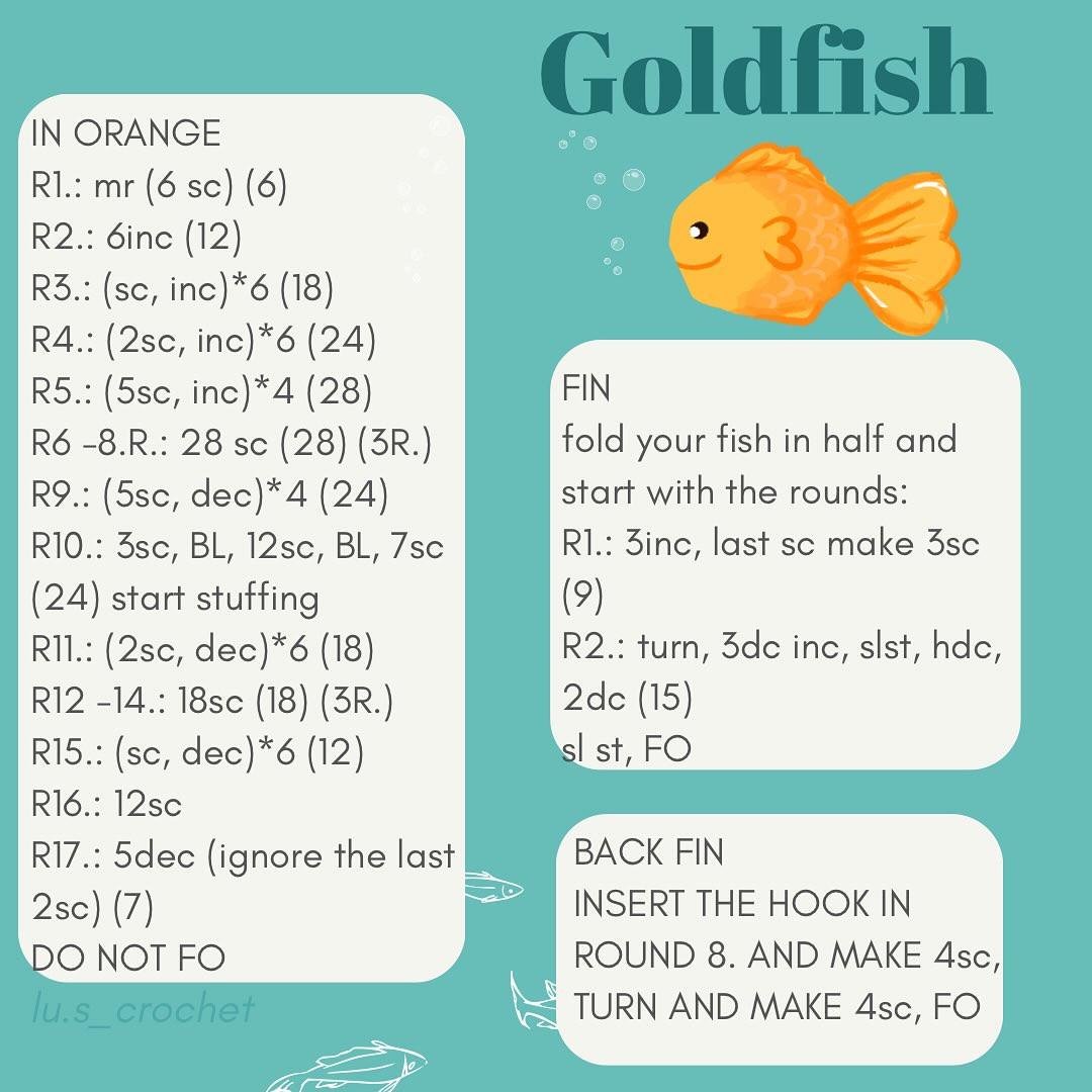 Vibrant Ocean Crochet Creature Collection