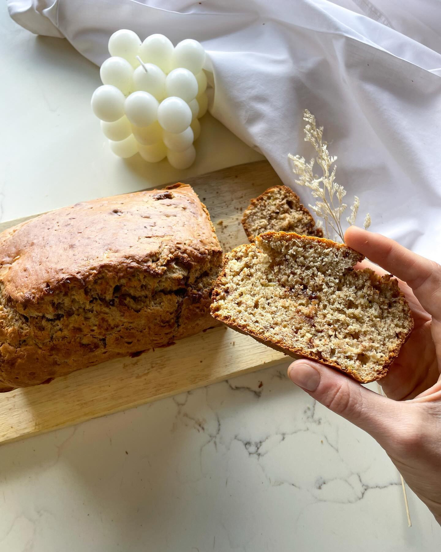 Wholesome Honey Banana Bread Delight