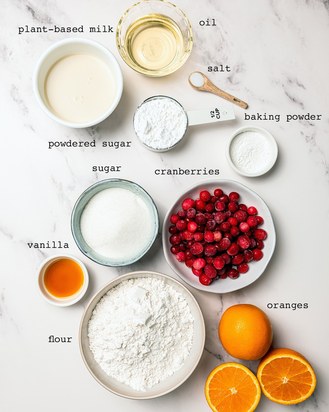 Zesty Cranberry-Orange Muffins with a Citrus Glaze