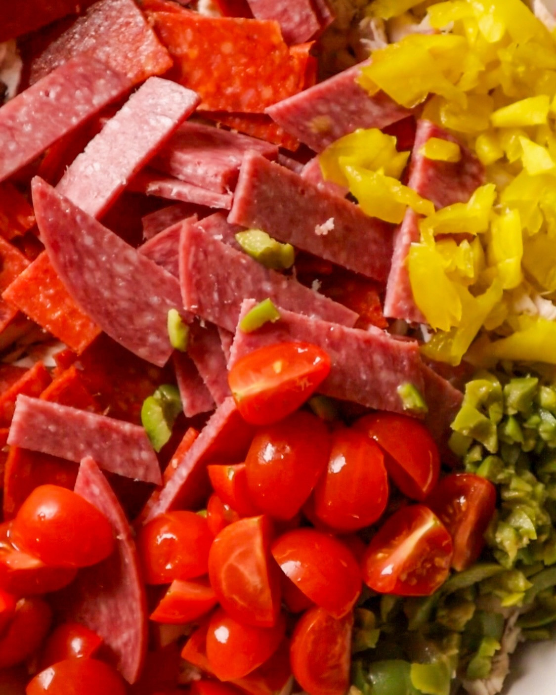 Zesty Italian Chicken Salad with Pesto Delight