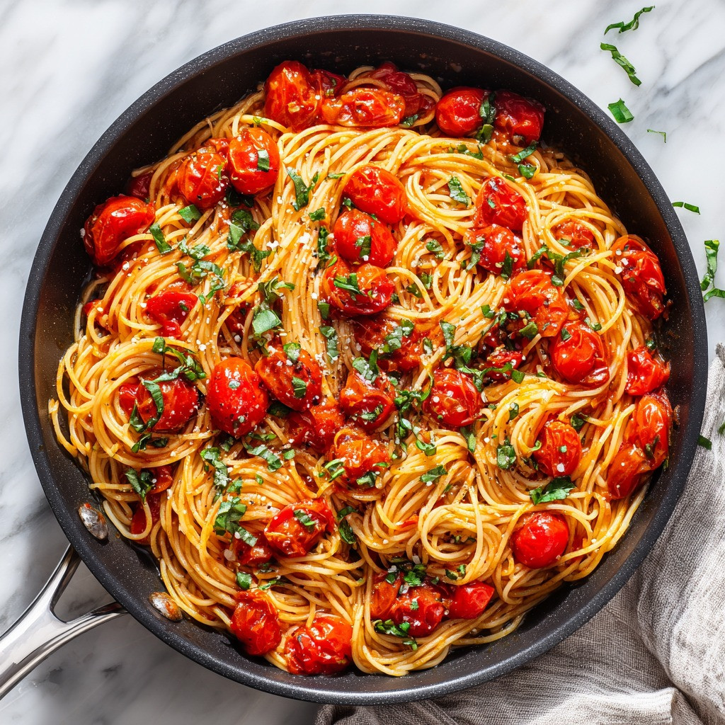Zesty Tomato Basil Angel Hair Delight