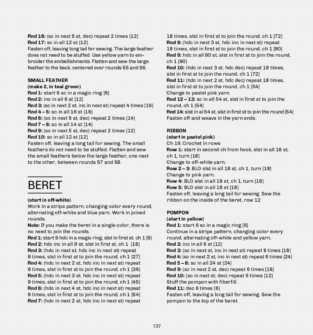 20 Unique Amigurumi Patterns from Animal Friends of Pica Pau 3