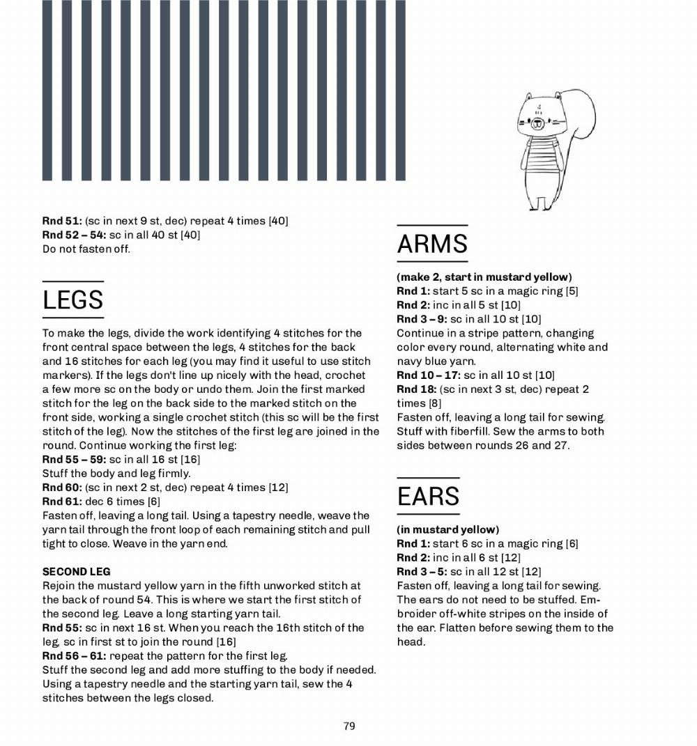 20 Unique Amigurumi Patterns from Animal Friends of Pica Pau 3