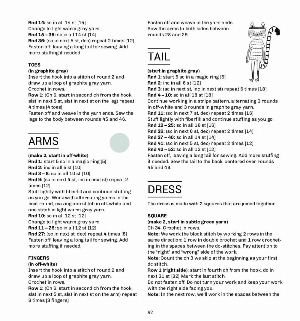 20 Unique Amigurumi Patterns from Animal Friends of Pica Pau 3