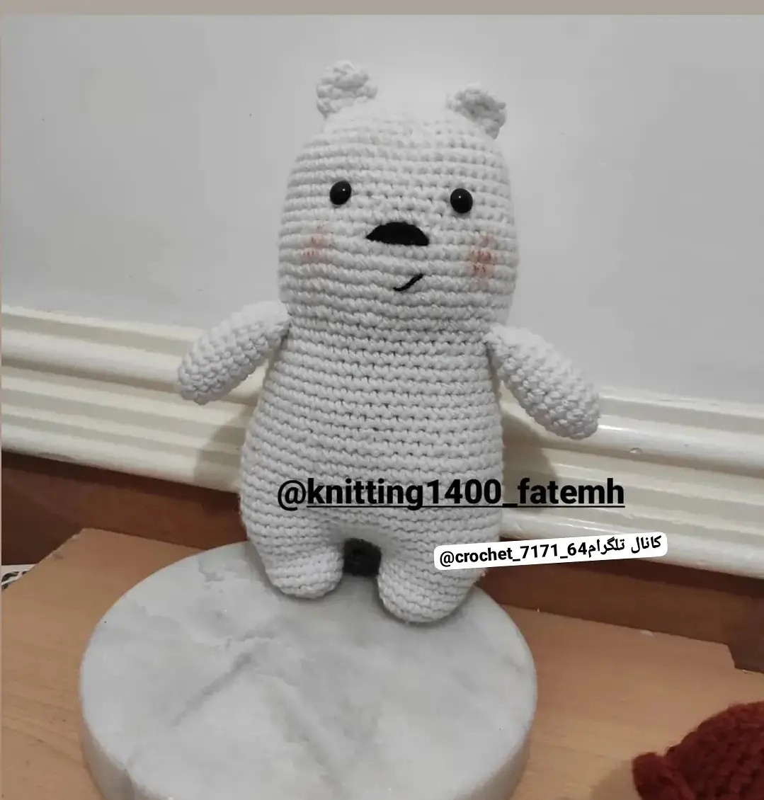 آموزش بافت عروسک‌های خرس بامزه و رنگارنگ