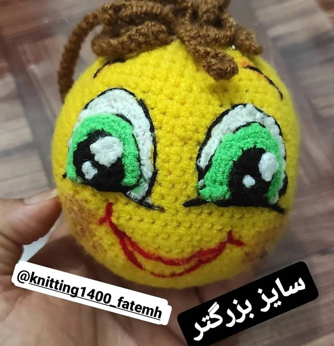 آموزش بافت ایموجی زبان دراز رایگان