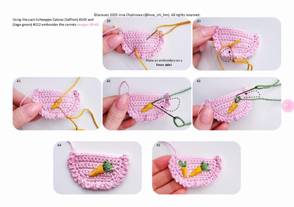 Adorable Crochet Bunny Toy with a Sleepy Expression