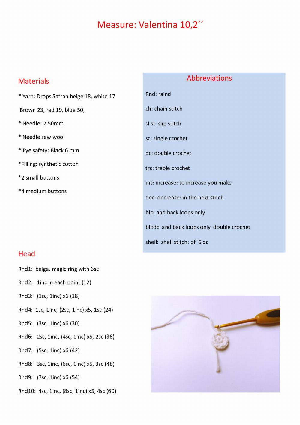 Adorable Crochet Doll Pattern with Heart Accents