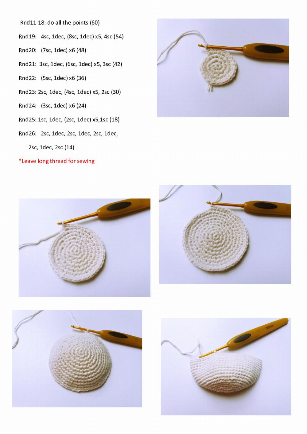 Adorable Crochet Doll Pattern with Heart Accents