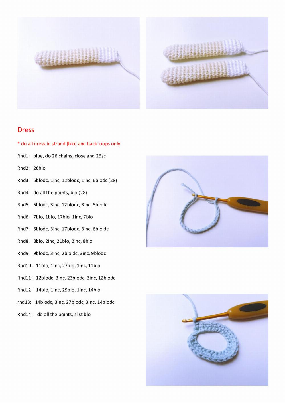 Adorable Crochet Doll Pattern with Heart Accents