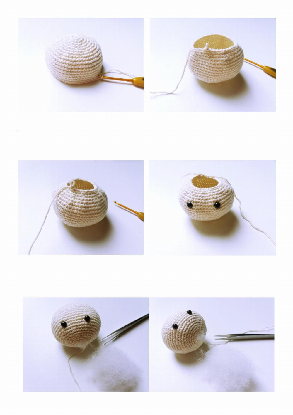 Adorable Crochet Doll Pattern with Heart Accents