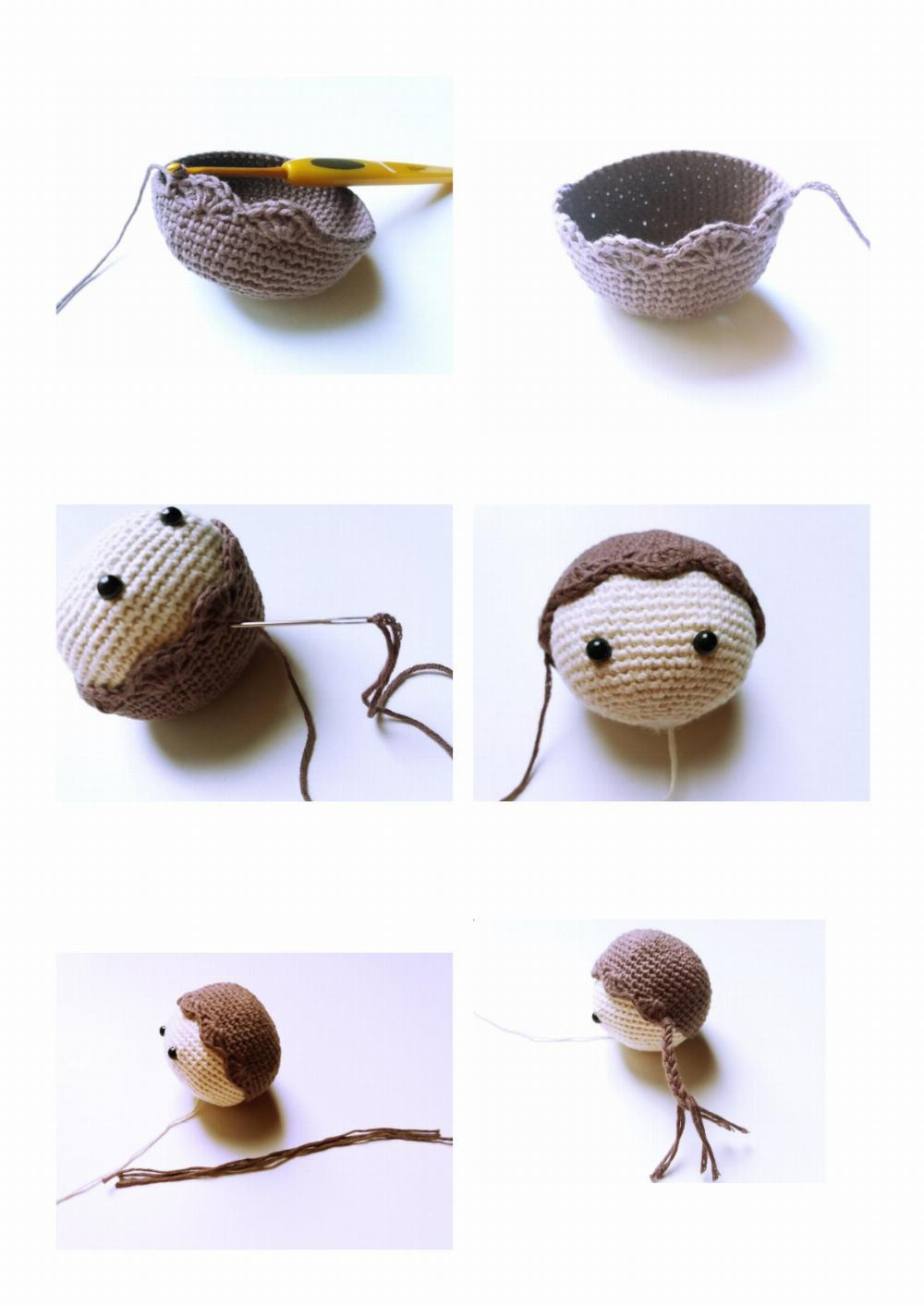 Adorable Crochet Doll Pattern with Heart Accents