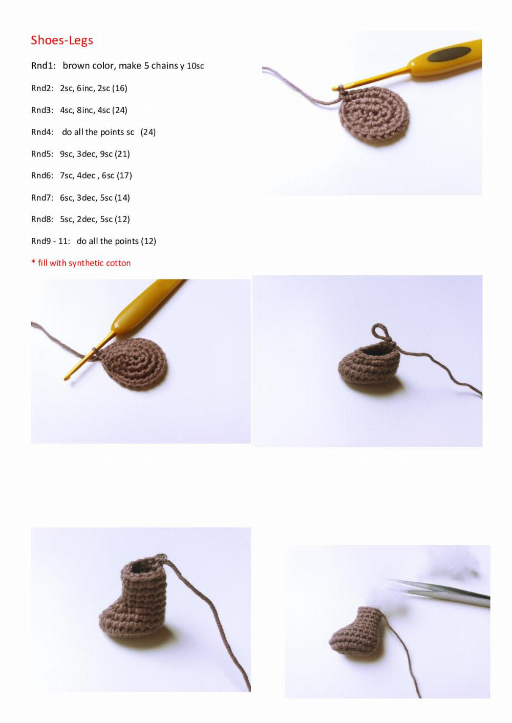 Adorable Crochet Doll Pattern with Heart Accents