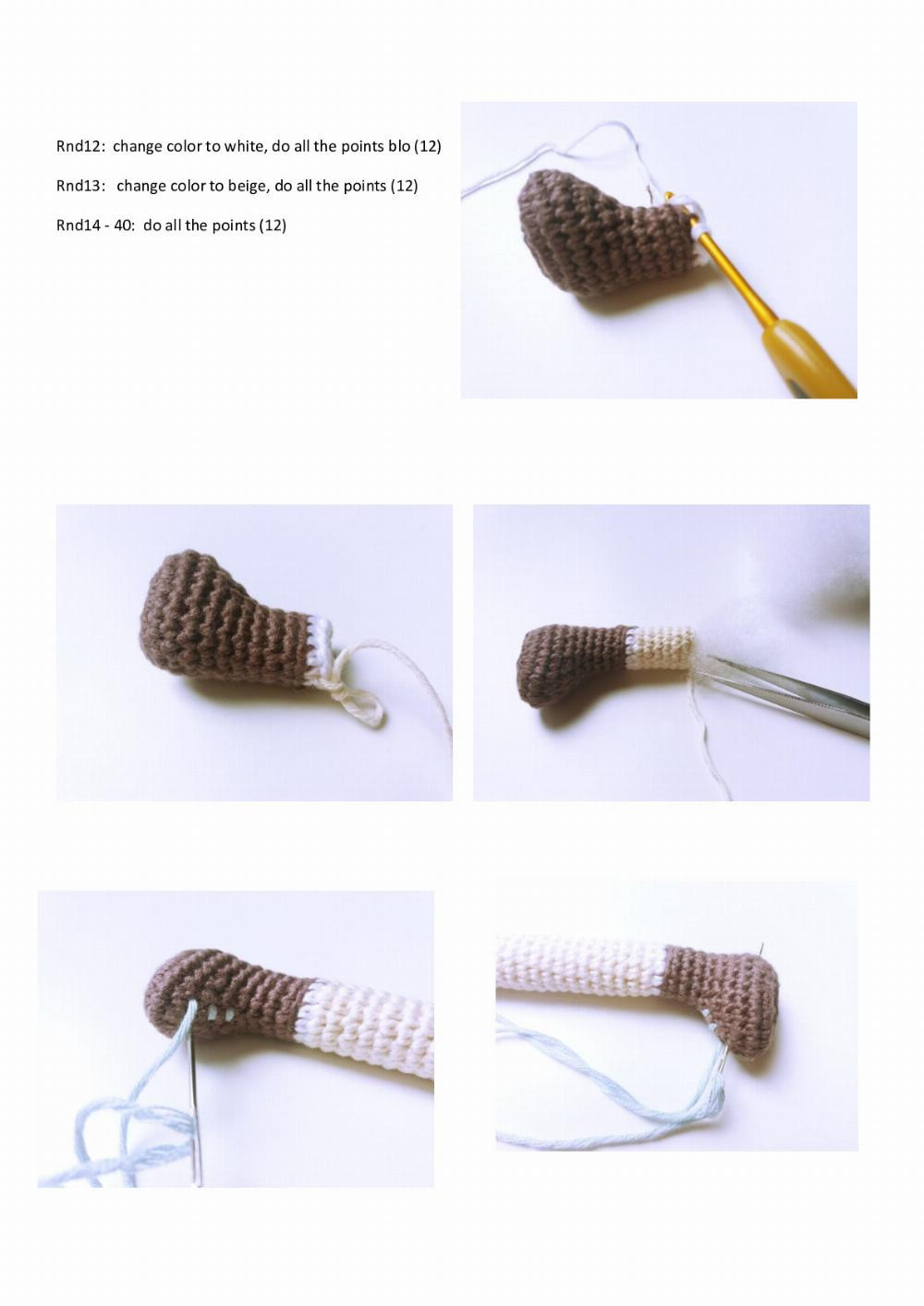 Adorable Crochet Doll Pattern with Heart Accents