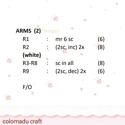 Adorable Crochet Doll with Red Outfit and Long White Hair