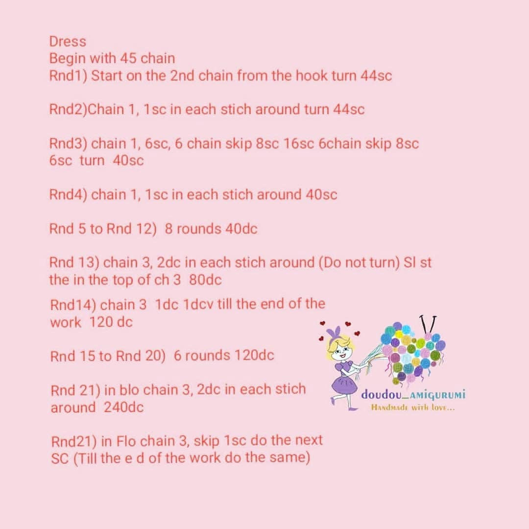 Adorable Crochet Dress and Headband Pattern for Beginners