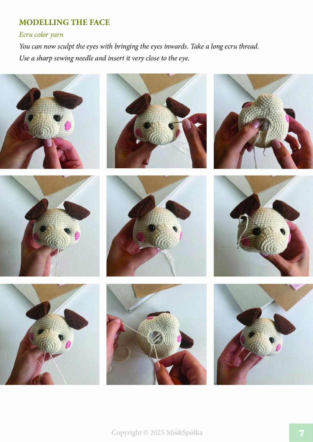 Adorable Crochet Pattern for Karmel the Dog by Miś & Spółka