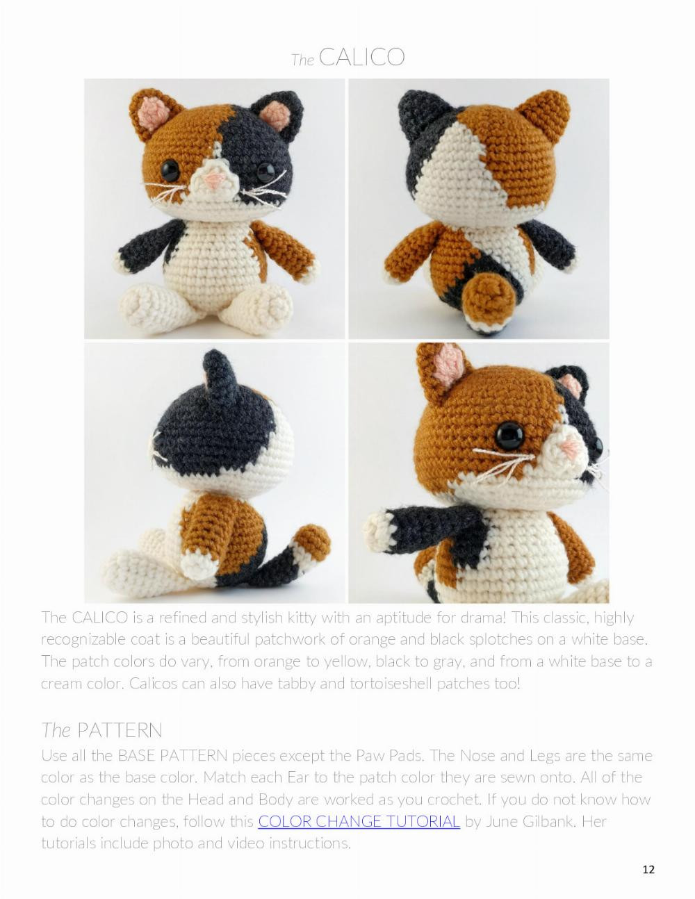 Adorable Crochet Patterns for Snuggle Kitty Dolls