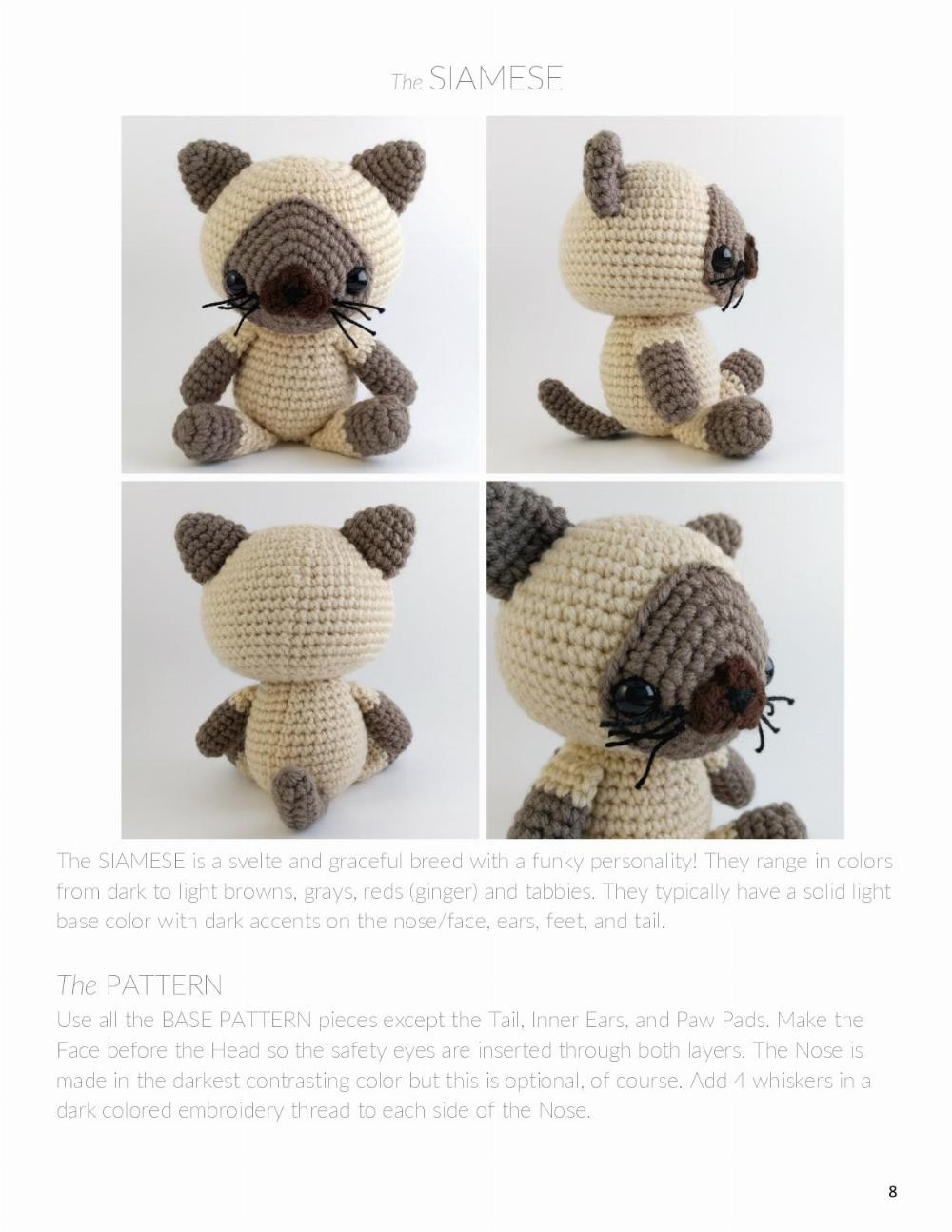 Adorable Crochet Patterns for Snuggle Kitty Dolls
