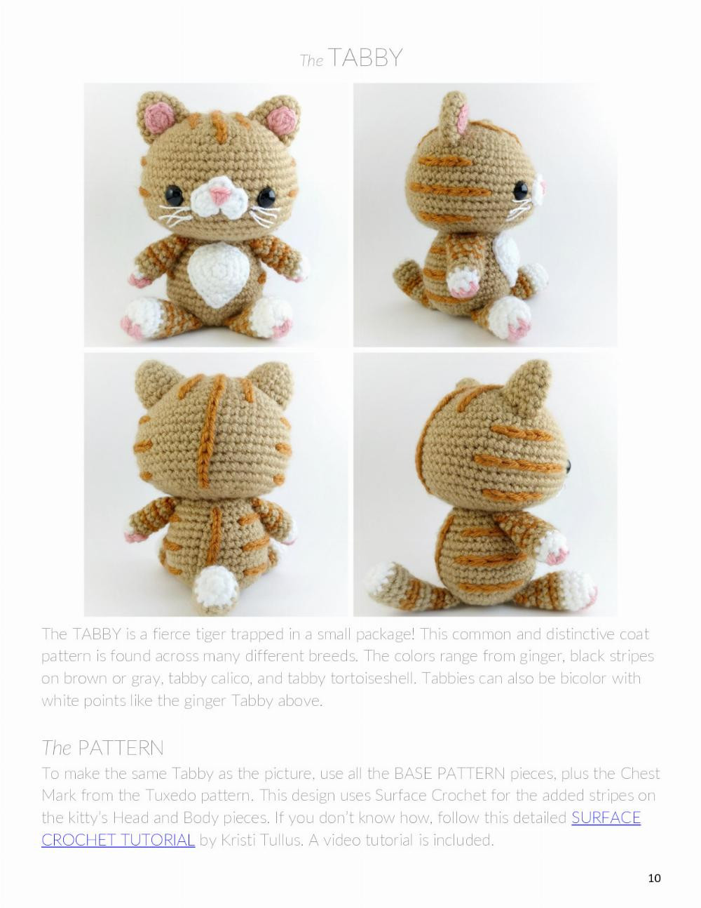 Adorable Crochet Patterns for Snuggle Kitty Dolls