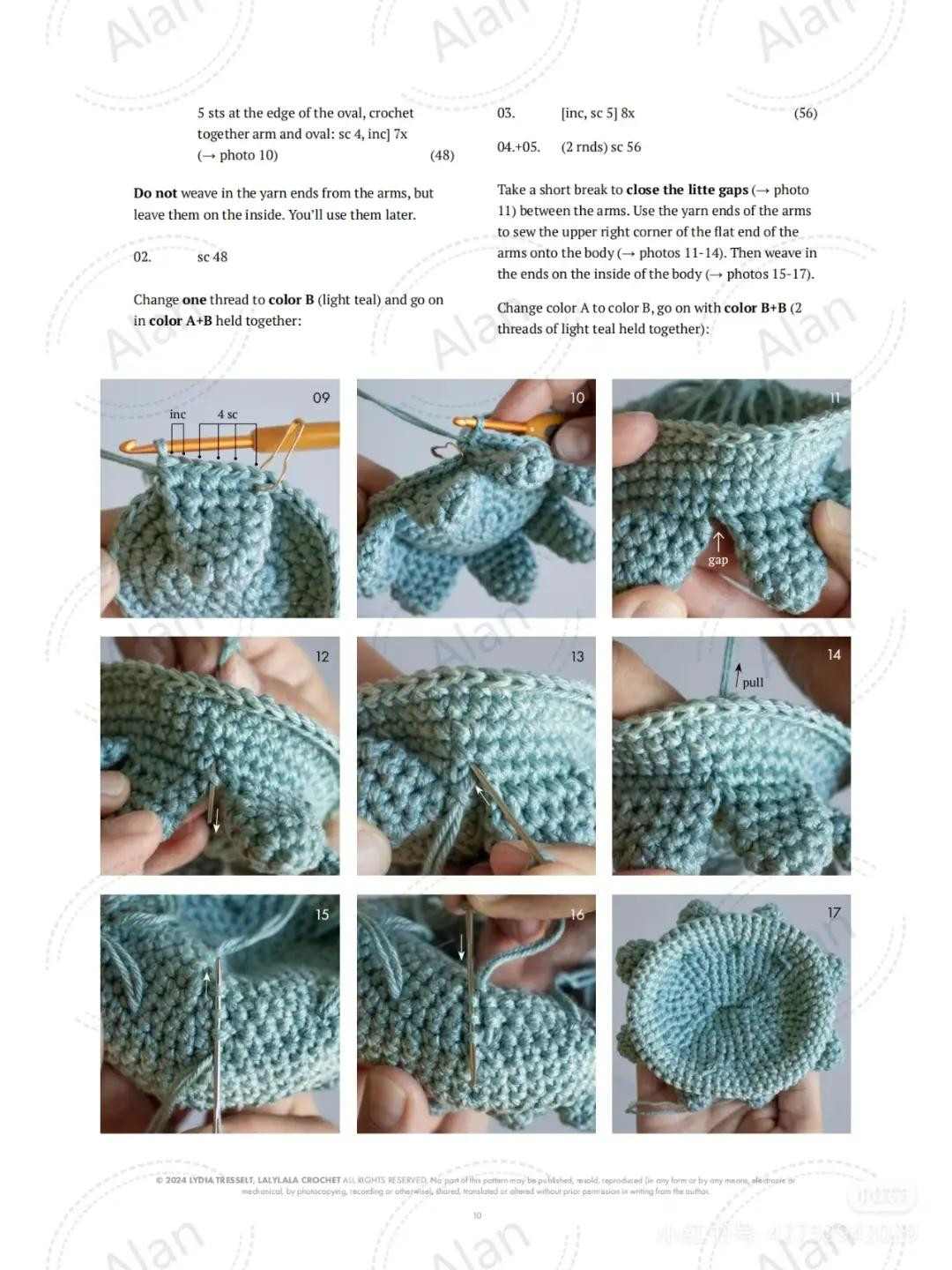 Adorable Crochet Squid and Shrimp Amigurumi Pattern