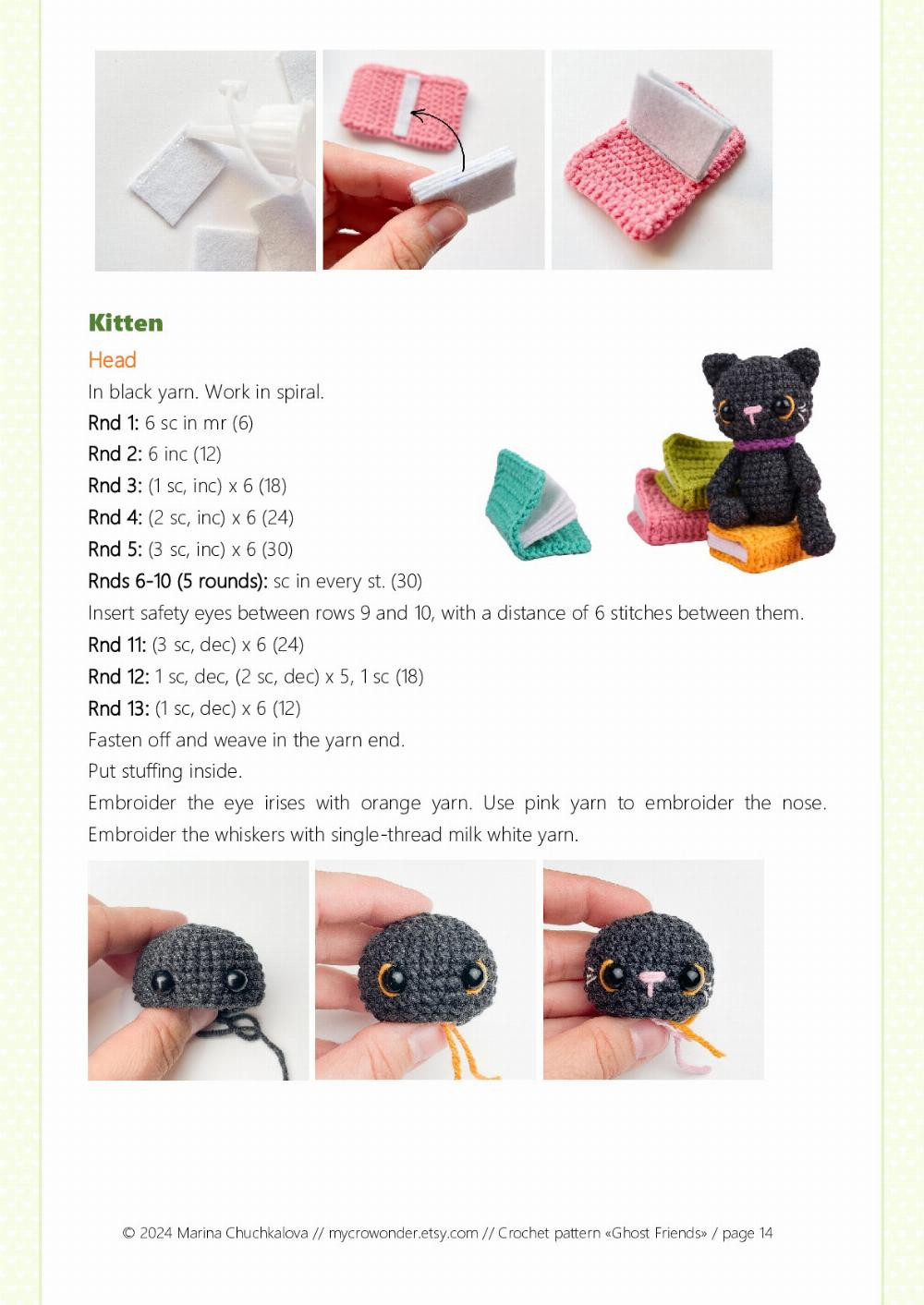 Adorable Ghost Friends Crochet Pattern for Halloween Fun