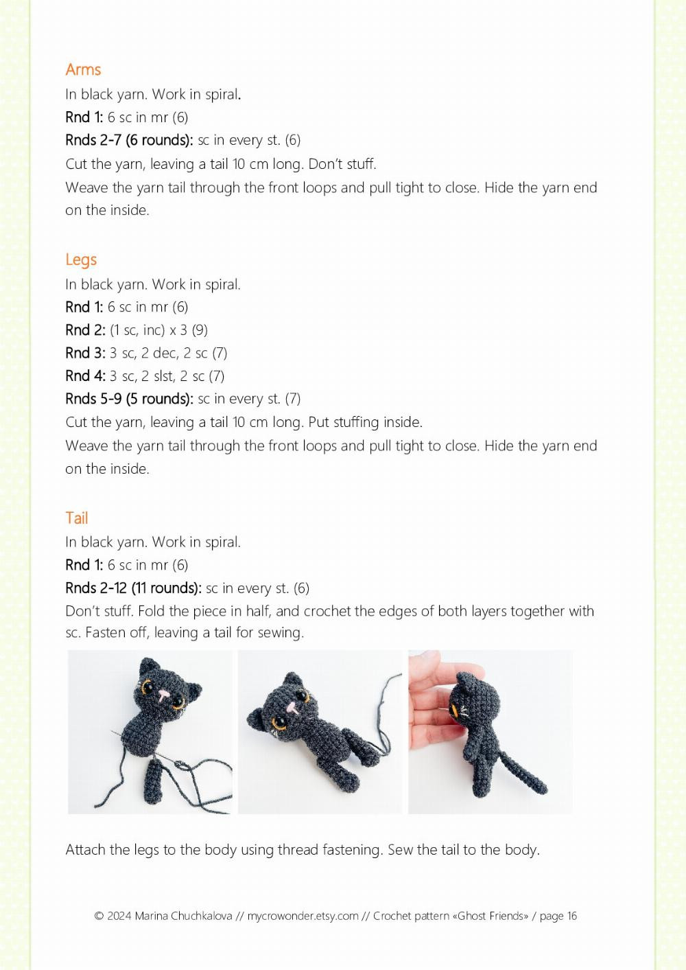 Adorable Ghost Friends Crochet Pattern for Halloween Fun