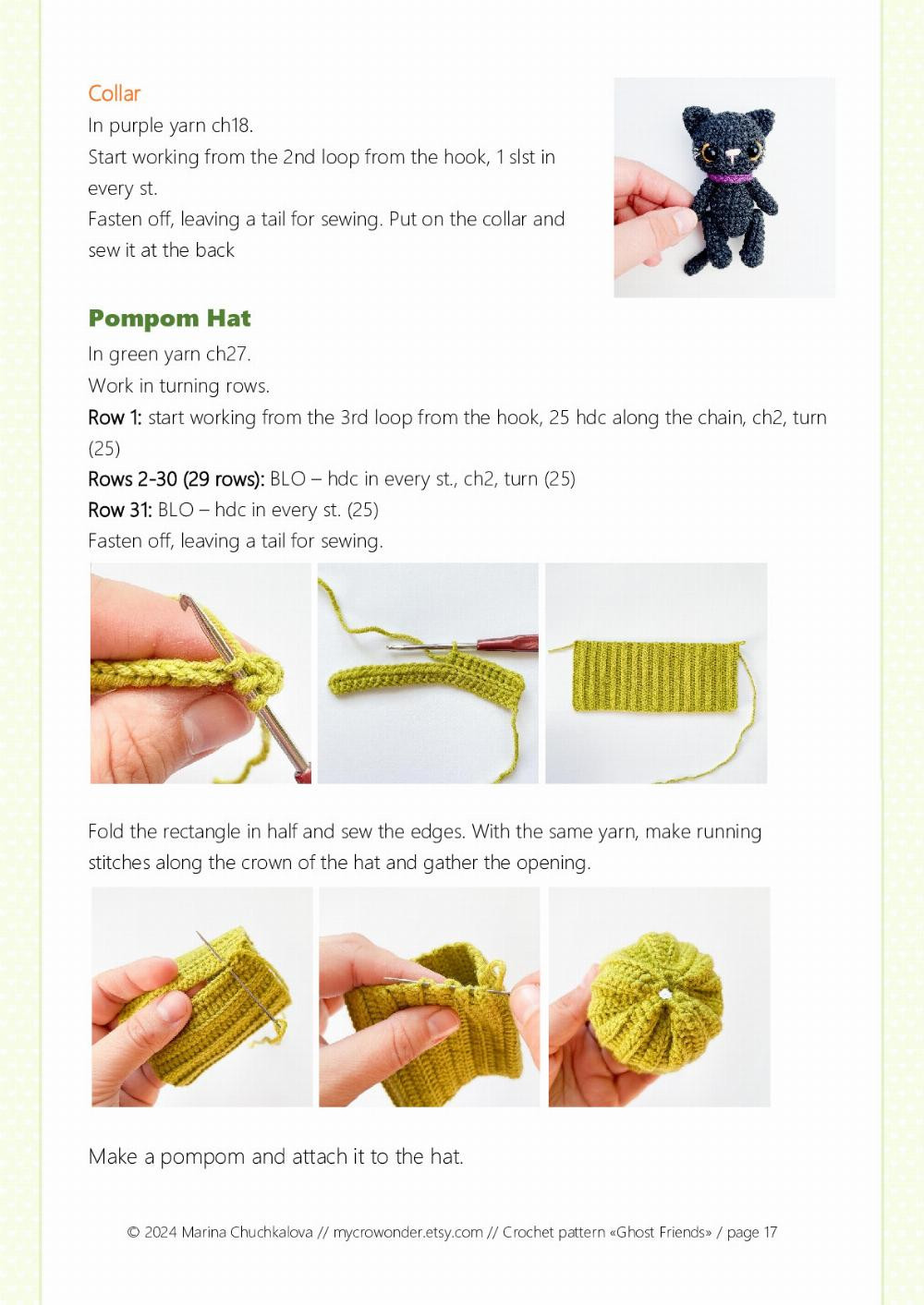 Adorable Ghost Friends Crochet Pattern for Halloween Fun