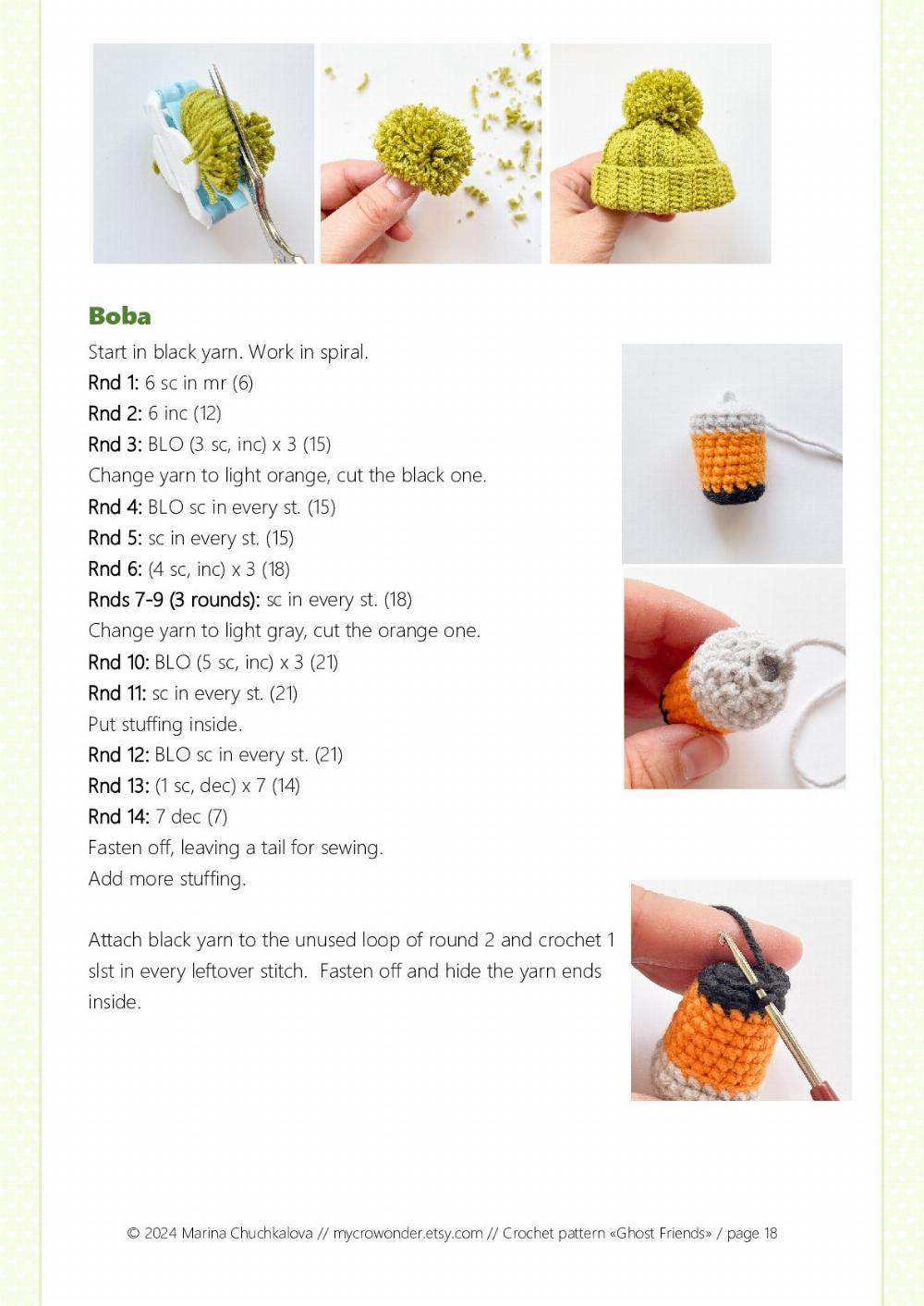 Adorable Ghost Friends Crochet Pattern for Halloween Fun