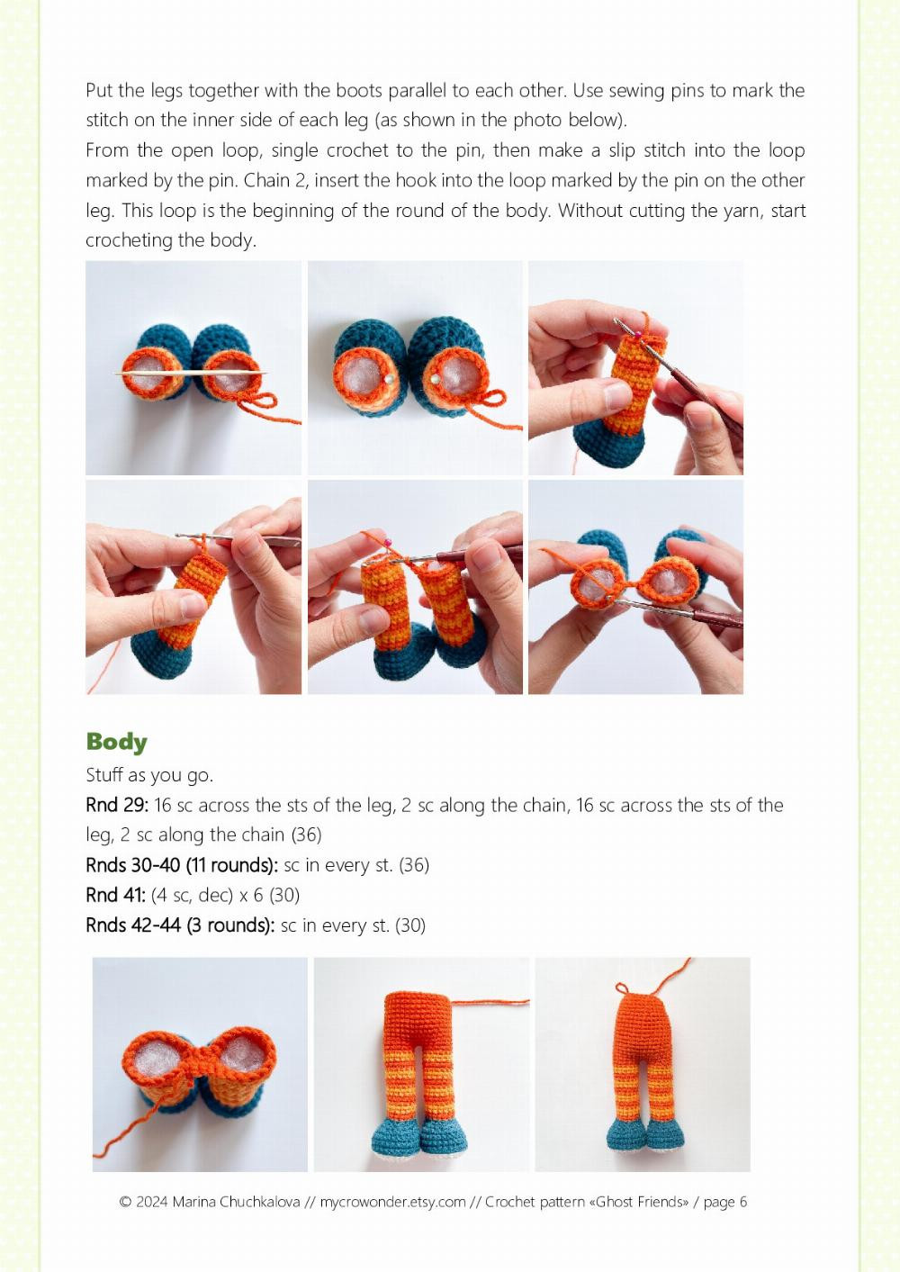 Adorable Ghost Friends Crochet Pattern for Halloween Fun