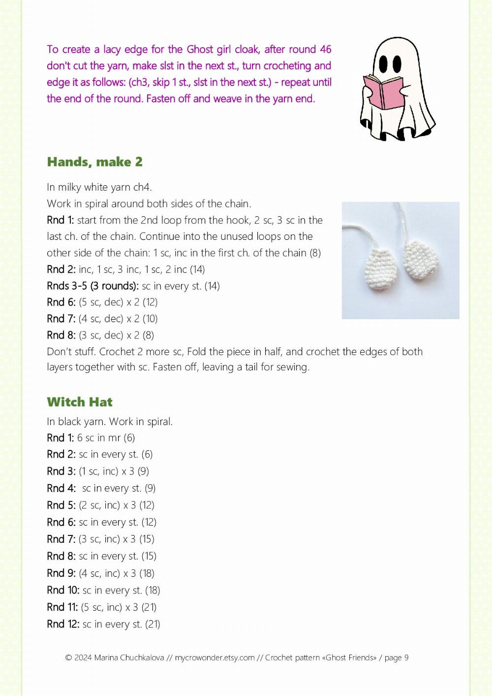 Adorable Ghost Friends Crochet Pattern for Halloween Fun