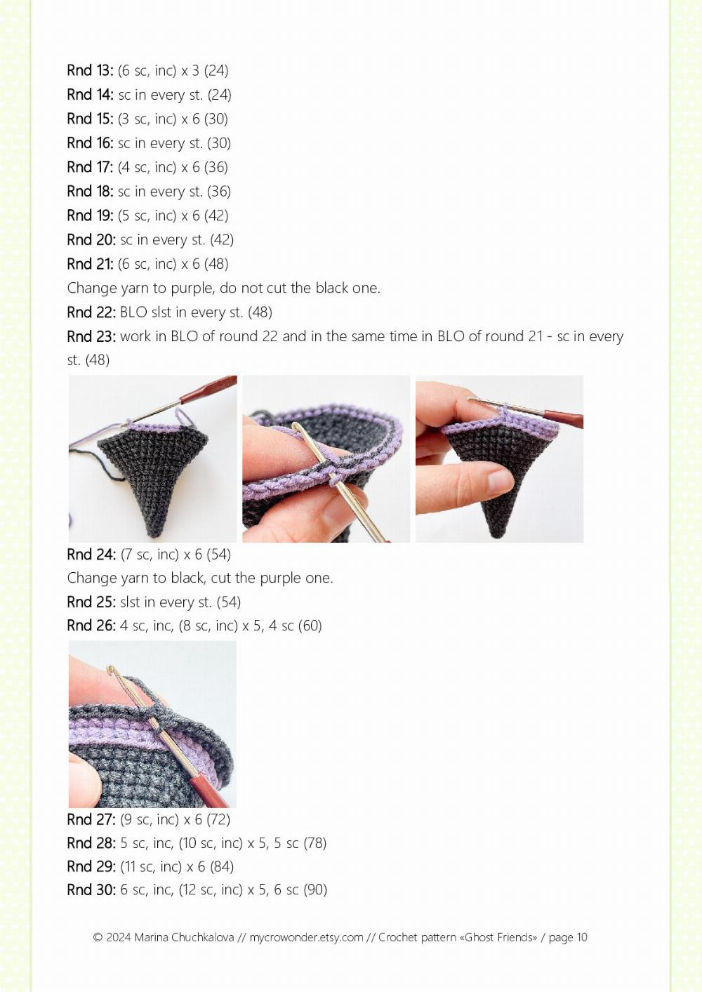 Adorable Ghost Friends Crochet Pattern for Halloween Fun