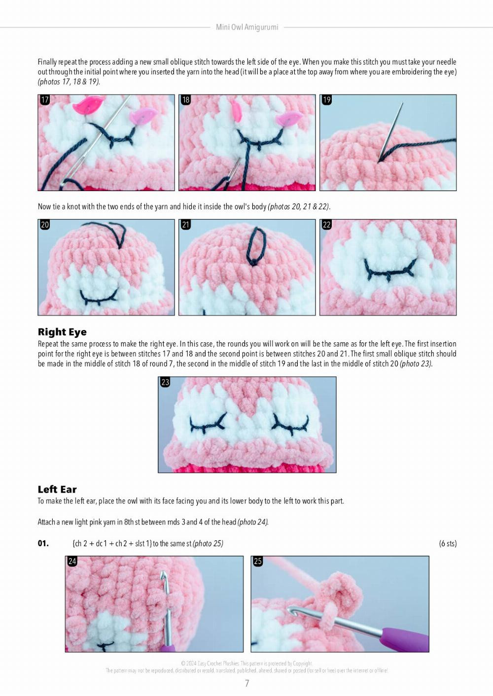 Adorable Mini Owl Amigurumi Crochet Pattern for Beginners