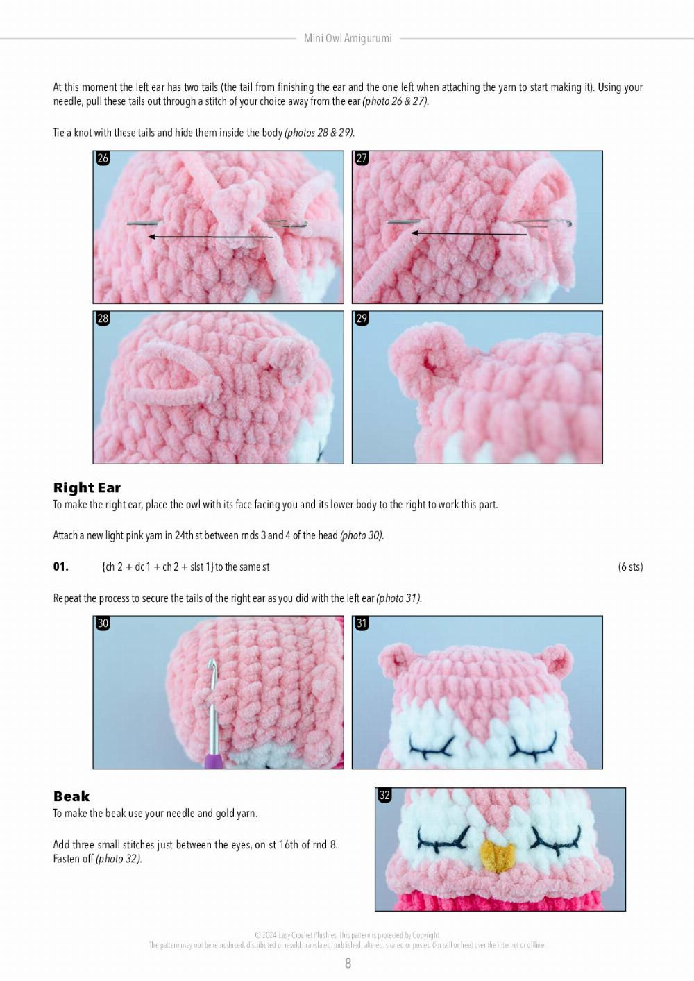 Adorable Mini Owl Amigurumi Crochet Pattern for Beginners