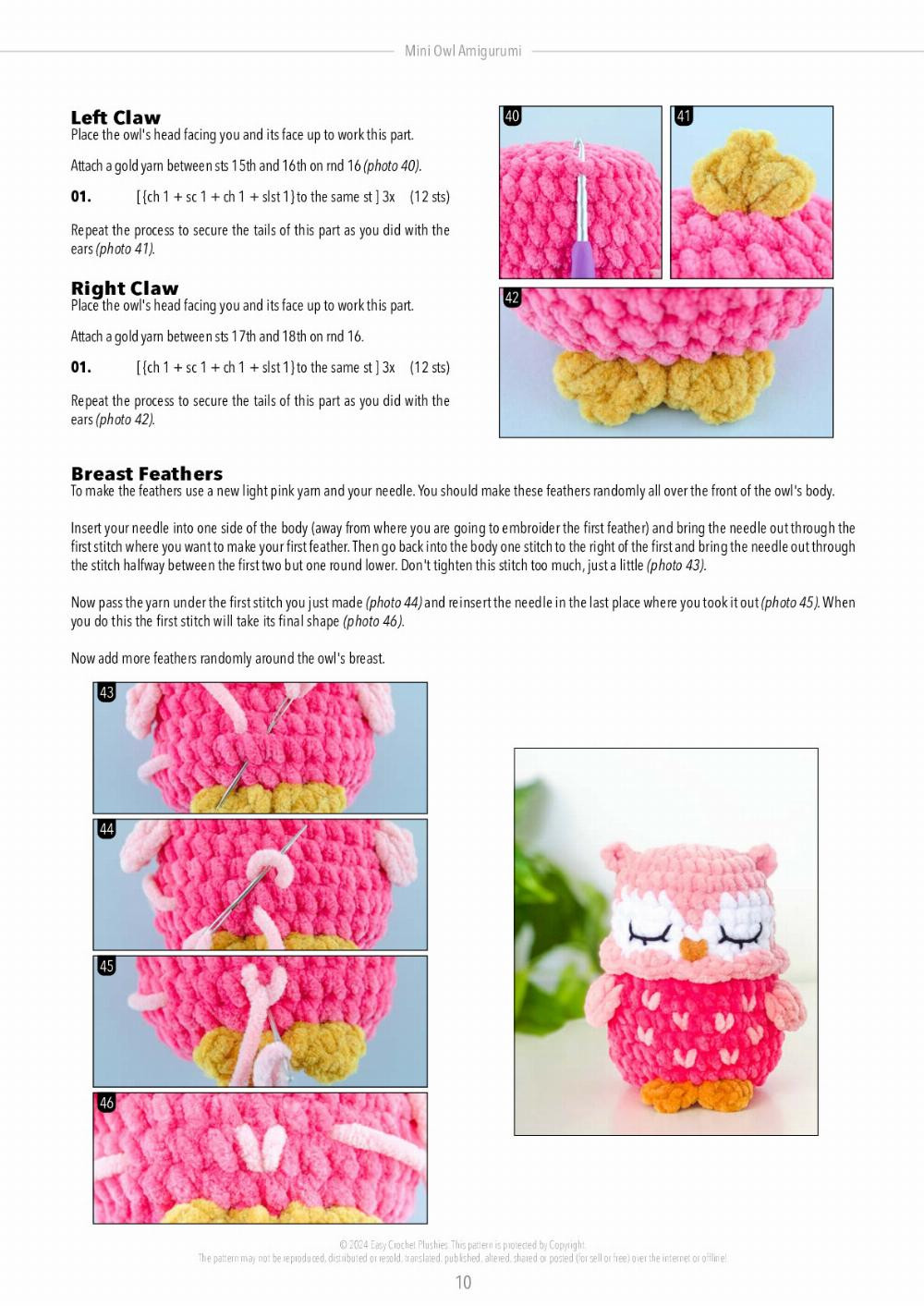 Adorable Mini Owl Amigurumi Crochet Pattern for Beginners