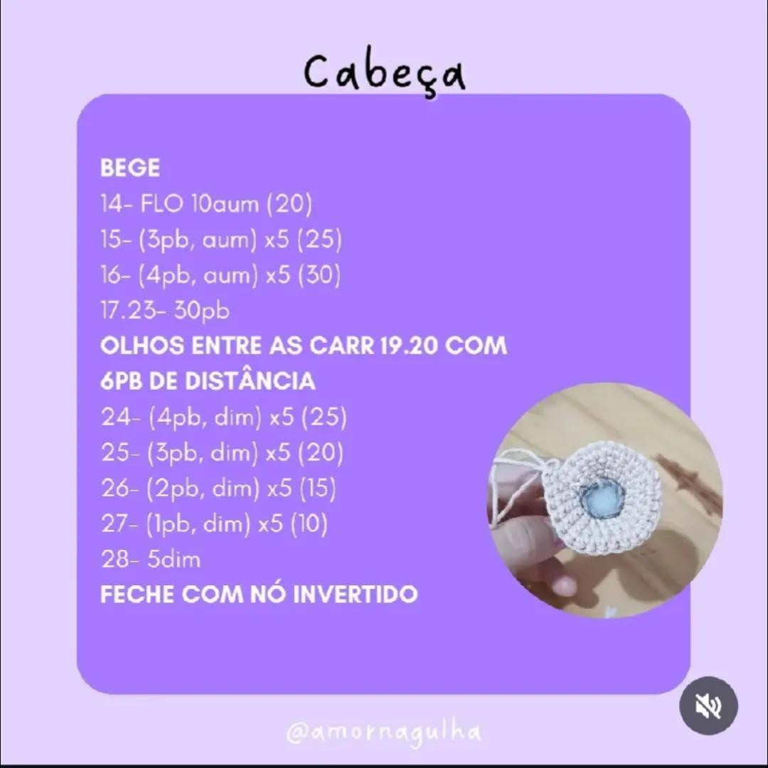 Amigurumi da Kokomi: Receita de Crochê Grátis e Fofa