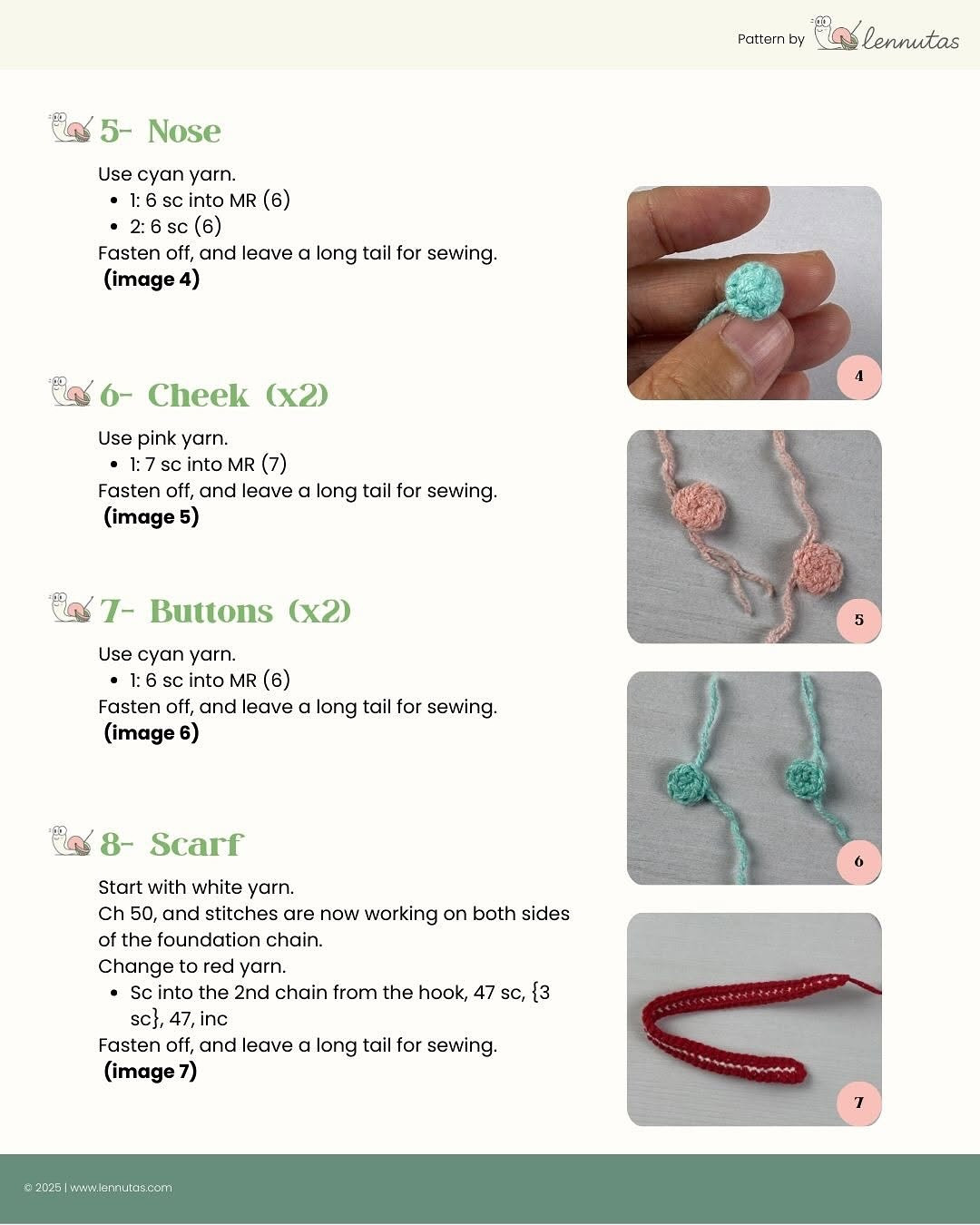 Amigurumi Gingerbread Men Free Crochet Pattern for Holidays