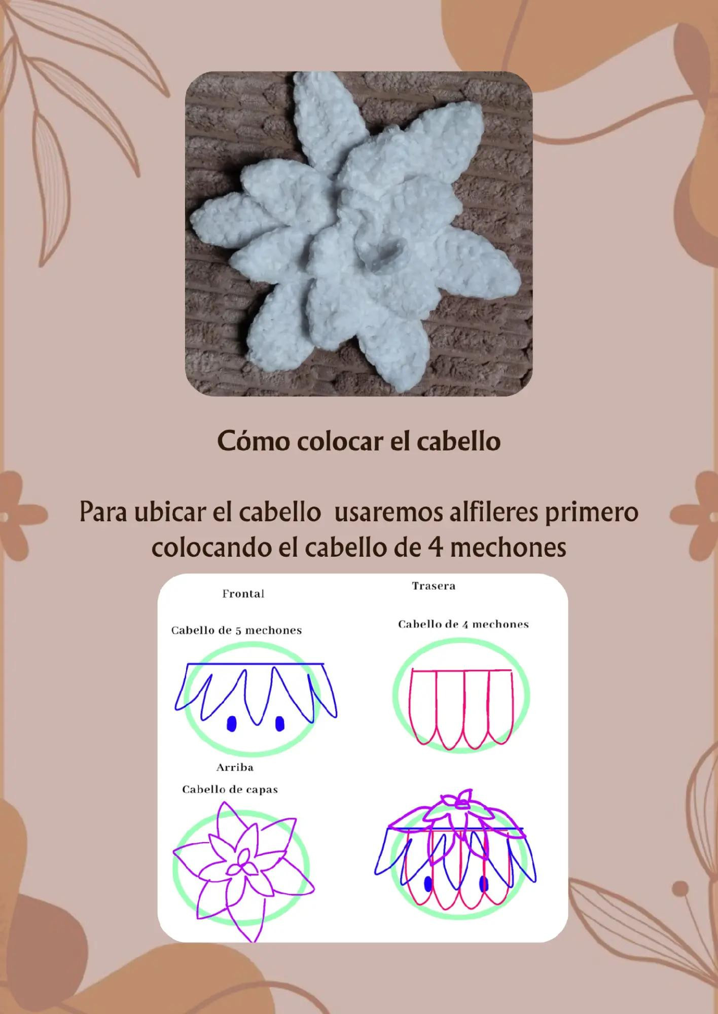 Aprende a tejer cabello perfecto para tus muñecos amigurumi