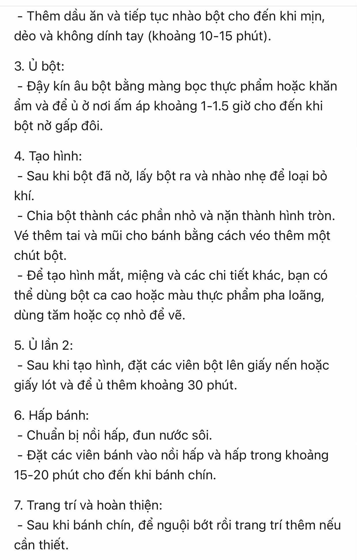 Bánh Bao Baby Dễ Thương - Ngon Khó Cưỡng