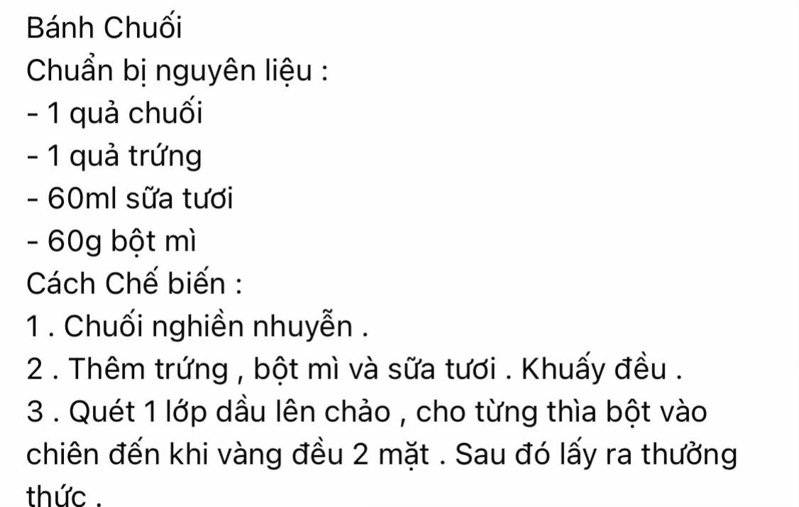 Bánh Chuối Vàng Ruộm Ngọt Ngào Dễ Làm Tại Nhà