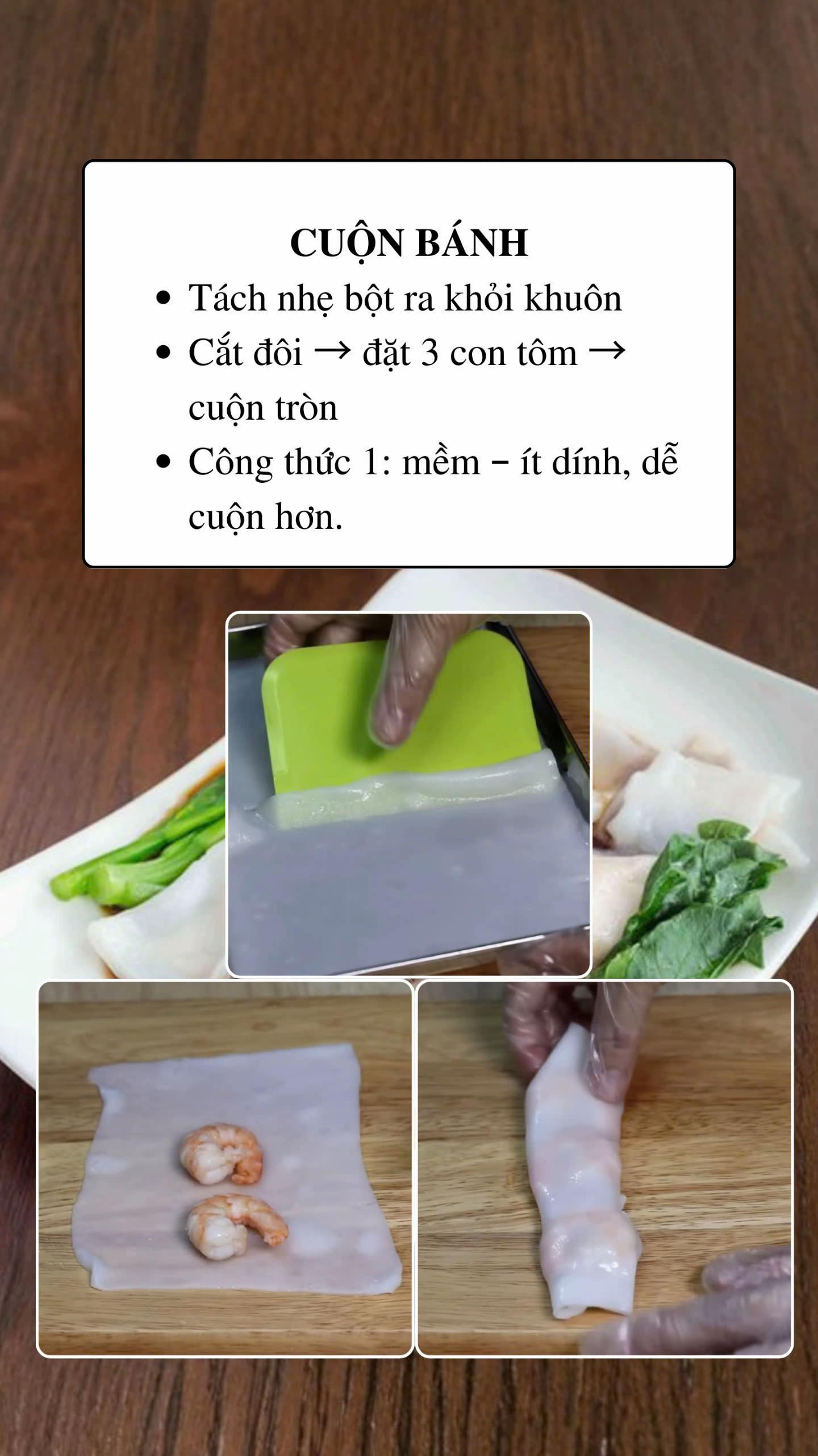 Bánh Cuốn Hong Kong Tôm Tươi - Mềm Mịn Chuẩn Vị